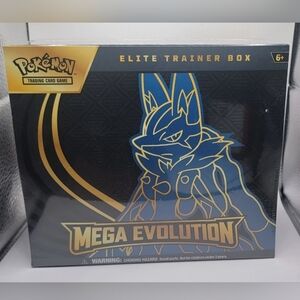 Pokemon Mega Evolution Lucario Elite Trainer Box ETB Brand New Factory Sealed